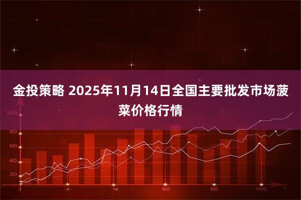 金投策略 2025年11月14日全国主要批发市场菠菜价格行情